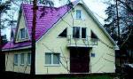 Всеволожск: центр, уч. 13(15) сот., ИЖС, все коммун., дом 11.5х11.5 м, 3-эт., брус, сайдинг, мет. чер.