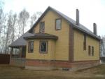 Новорязанское ш, дер. Синьково, 26 км, новый кирпичный дом 280 кв.м, под белую отделку, на участке с лесными деревьями