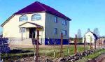 Заклинье: дом под чистовую отделку 12х14, брус + металлосайдинг, 5 комнат, цоколь + 2 уровня, стеклопакеты
