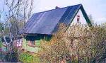Поповка, СПб 25 км: зимн. брев. дом 4.5х7, 50 г.п., комн., кух., печь, 15.9 сот., кол., рядом асф., нов.