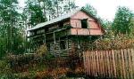Вырица: недострой 48% , 2005 г.п., брев. дом 8х9 под крышей, уч-к 12 сот., р-н Заречье, красивое место