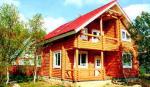 Новорижское ш. 28 км от МКАД, Петровское, коттедж 192 кв.м, с отделкой, оцилиндрованное бревно из ангарской