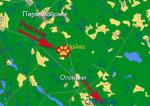 Выборгский р-н, Огоньки-Первомайское, удобный подъезд, 2 км озеро, по краю сосны