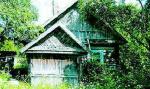 Кайболово 3 км: в тих. деревне на берегу ручья уч. 10 сот., ИЖС, зим. дом 6х6, треб. рем., 2 ком., кухня