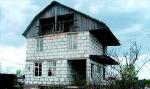Бор: Павловск 7км, недострой из пенобетона, 120 кв.м., 2 этажа. Уч-к 15 сот., ИЖС, подъезд, котт.застройка.