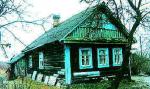 Выра: на 20 сот. доброт. брев. 9х6 м жилой дом, 2 комн., кухня, прих., 2 печи, хоздвор, подпол, на уч.
