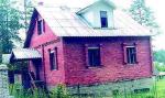 Ушково 1.8 км, Финский залив 7 км: 3-ур. кирп. дом 9х9 м, уч. 10 сот., разраб., собств., сруб бани, гараж