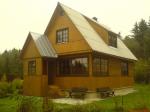 ПРОДАМ СПб+18 км -Кезелево- нов.2-уровн. дом 6х9, баня,хозблок, уч.16,4сот