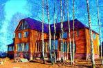 Осиновая Роща, Выборгский р-н: новый 3-эт. коттедж 1000 кв.м, уч. 40 сот., огорож., эл-во 50кВт, ИЖС. транспорт, инфрастр., рядом парк, озеро, г/л спуски, 36000 тыс.р. Фото 518_ 2287