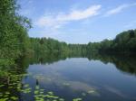 Участок 70 соток ИЖС на берегу озера