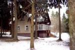 24 км. Киевского шоссе, п. Фрунзовец. На лесном участке 20 соток( пофакту 23 сот.) дом 200 кв.м. На участке фруктовый сад и природный родник.