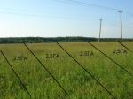 ЗАОСТРОВЬЕ 5 уч-ков по 2.5ГА вдоль шоссе.земли С/Х назначения.эл-во.33км.Гостилицкого ш.