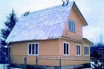 Лейпясуо, Выборгский р-н: на уч. 12 сот., 2-эт. брус. дом 7.5х9 м, 2002 г.п., удобства, 220В, новая баня 4х7.5 м, гост. домик, 2420 тыс.р. , Фото 518_4047