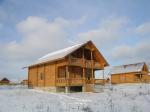 Продам дом из оцилиндрованного бревна г.Александров, 90 км от МКАД