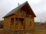 Продам дом в СНТ 75 км от МКАД, 80 м2, электричество, вода, канализация в домe, участок 10 соток