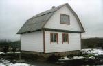 зимний рубленный дом 6х6 в 20 км от Луги