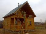 Продам дом в СНТ 75 км от МКАД, 80 м2, электричество, вода, канализация в домe, участок 10 соток