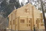 Оцилиндрованое бревно по индивидуальному проекту от 11500руб.