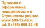 Проведение сделок с недвижимостью Ступино, Кашира