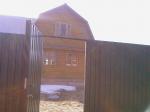 Продам свою новую 2-х эт. дачу 180кв.м.,оцилиндрованное бревно,85км. от Москвы.Дорога асфальт.Собственник.